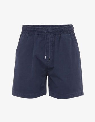 Navy Cotton Shorts